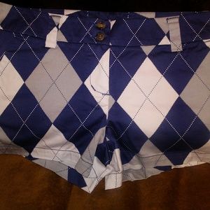 Loudmoth ladies mini golf shorts